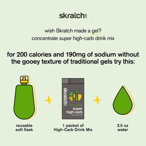 Skratch Labs Super High-Carb Sport Drink Mix 53g - La Bicicletta