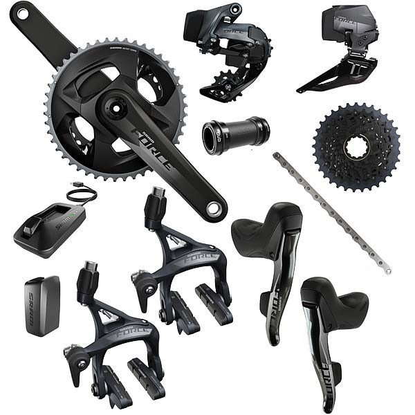 Sram Force Etap Rim Brake Groupset SRAM Force ETap AXS Groupset La