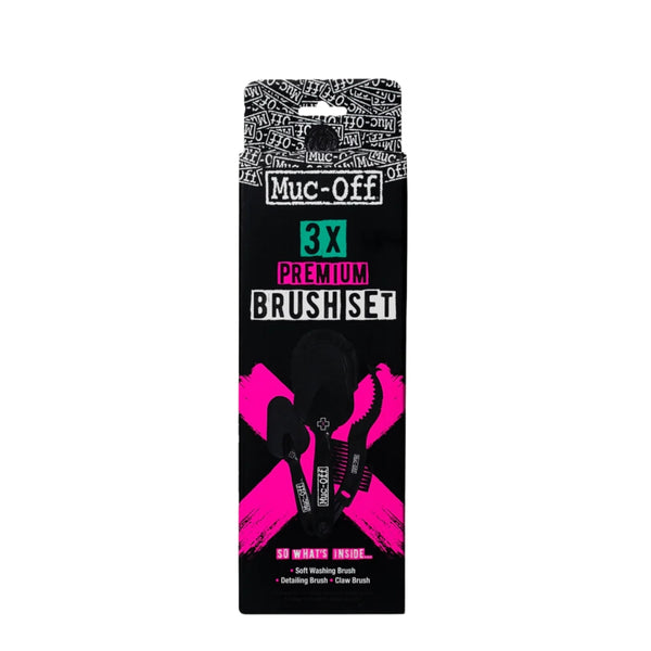 Muc-Off 3x Premium Brush Kit - La Bicicletta Toronto
