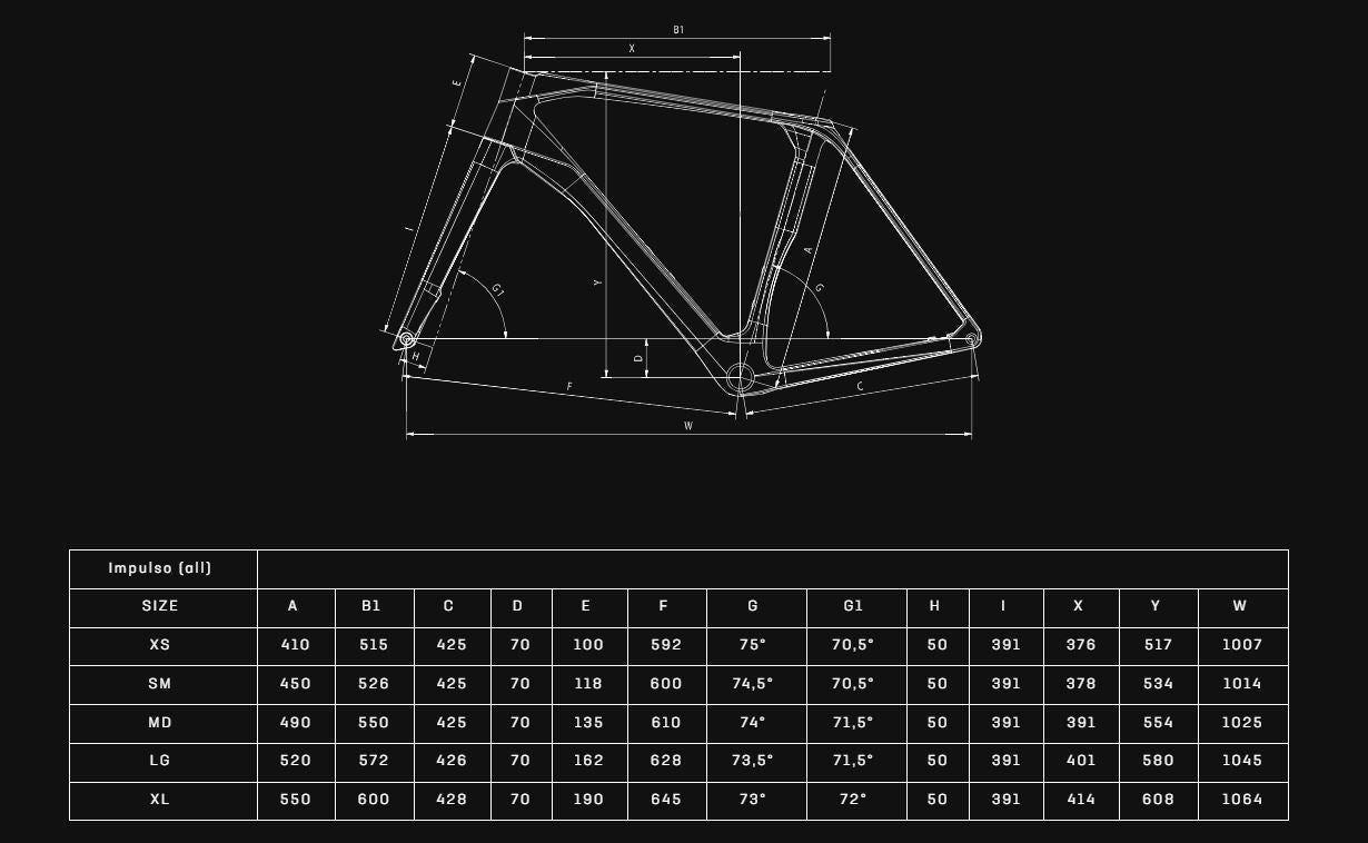 Colnago clx hot sale size chart