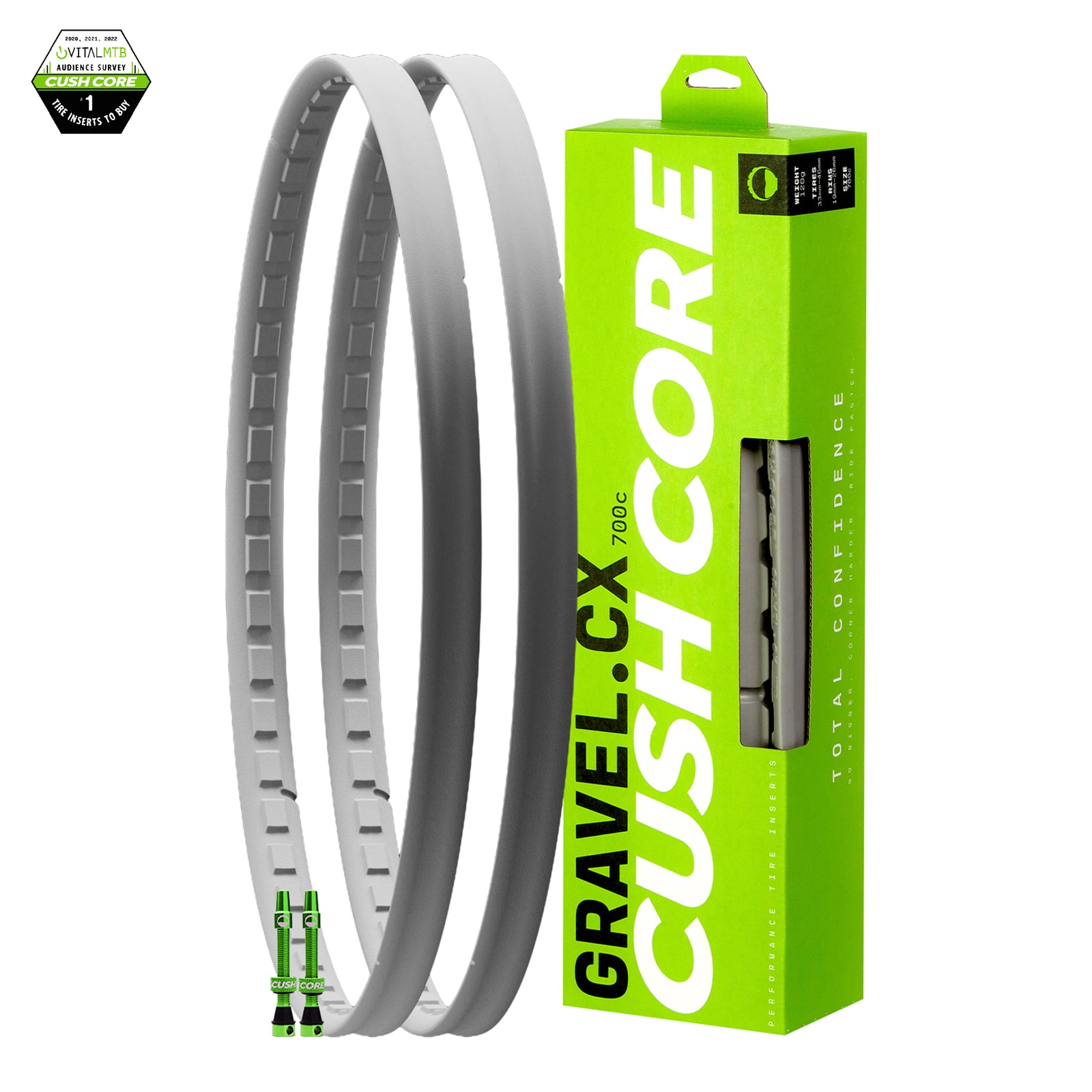 Hold Fast Cycling Tubeless Valve Stem, 42mm, Green