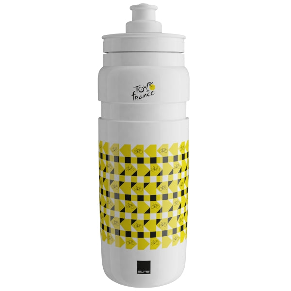 ELITE Fly Tour de France Water Bottle White 750ml