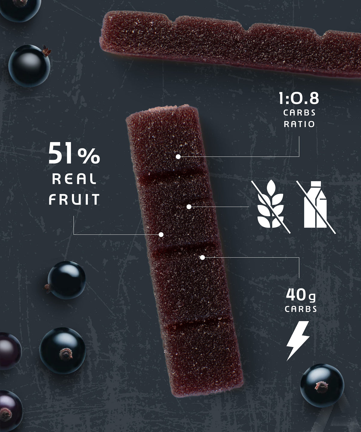 Amacx Turbo Fruit Chew Cassis