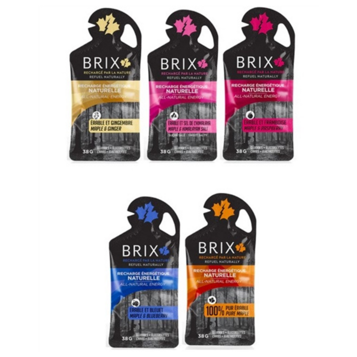 BRIX Energy Gel 38g | 100% Pure Maple Syrup - La Bicicletta Toronto BRIX Energy Gel 38g | 100% Pure Maple Syrup - La Bicicletta Toronto