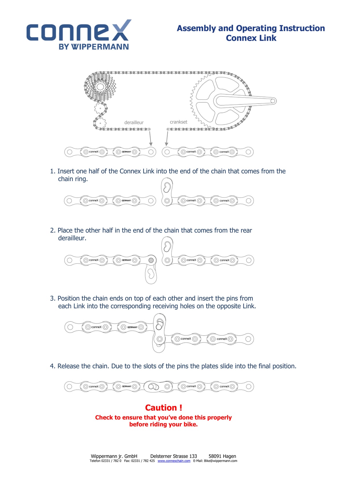 Wipperman ConneX Link 11s La Bicicletta Toronto