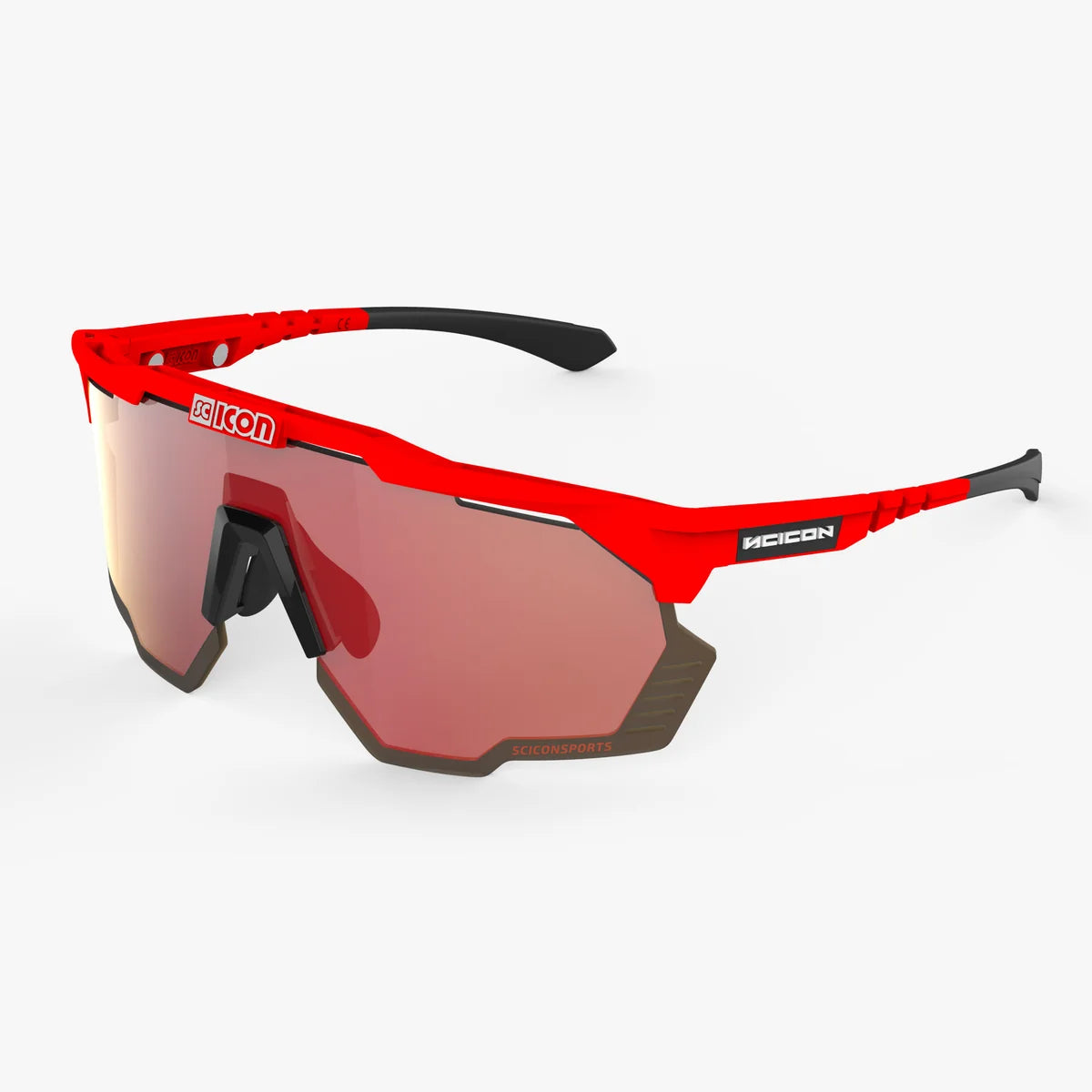SCICON Aeroshade Kunken Red Gloss / Multimirror Red