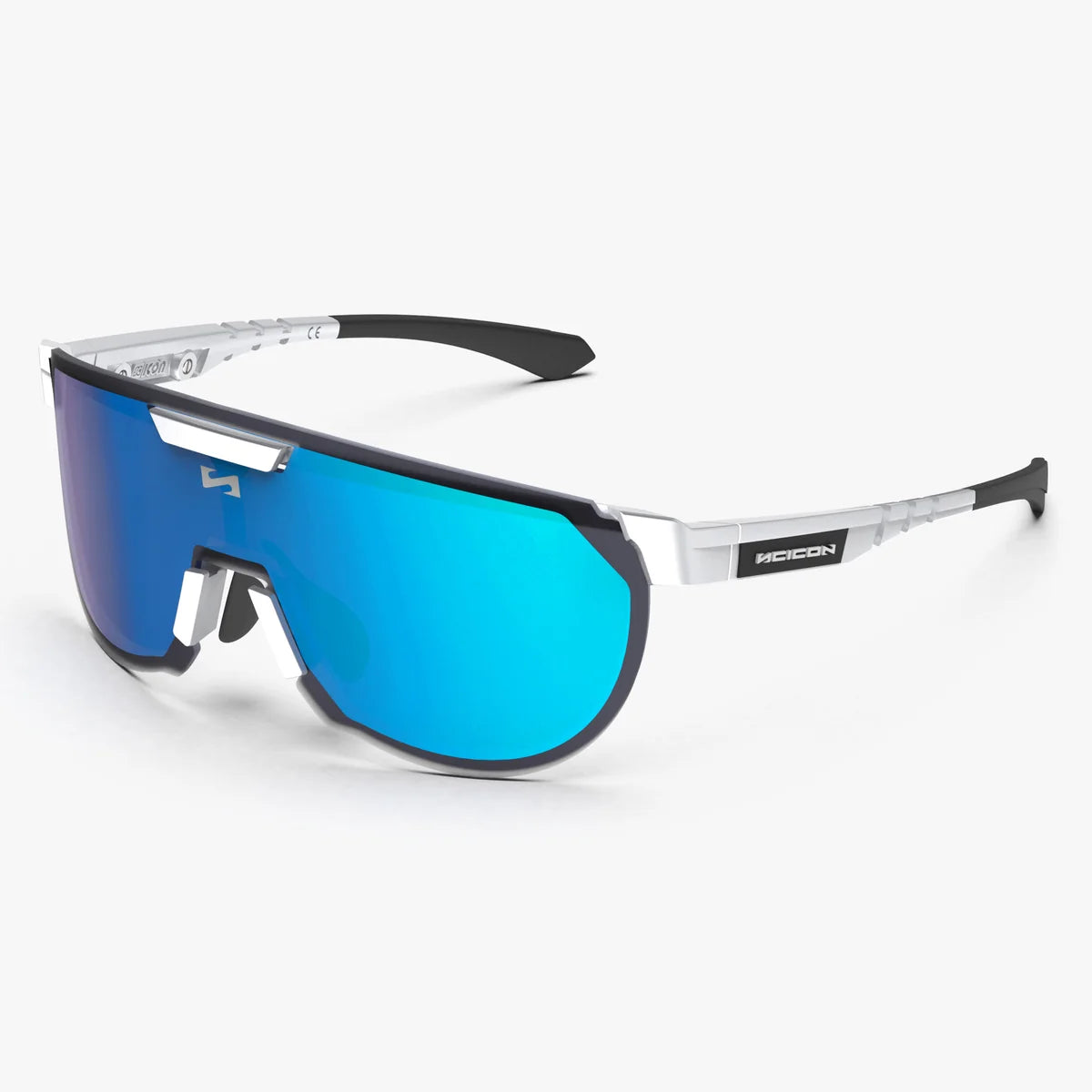 SCICON Aerotrail White Gloss / Multimirror Blue
