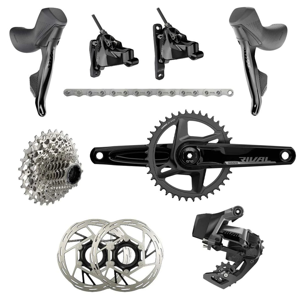 [美品] スラム Rival eTap AXS 12s グループセット SRAM Rival eTap AXS Groupset - La Bicicletta Toronto