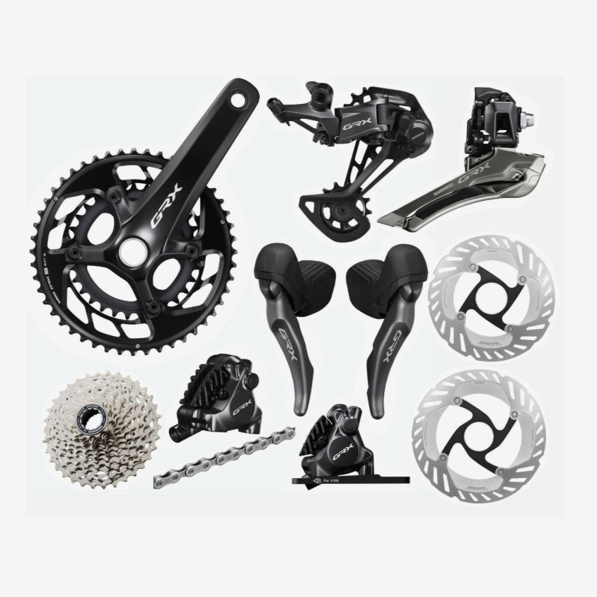 Gravel Bike Shimano Grx 800 Shifters Shimano GRX 820 Groupset La