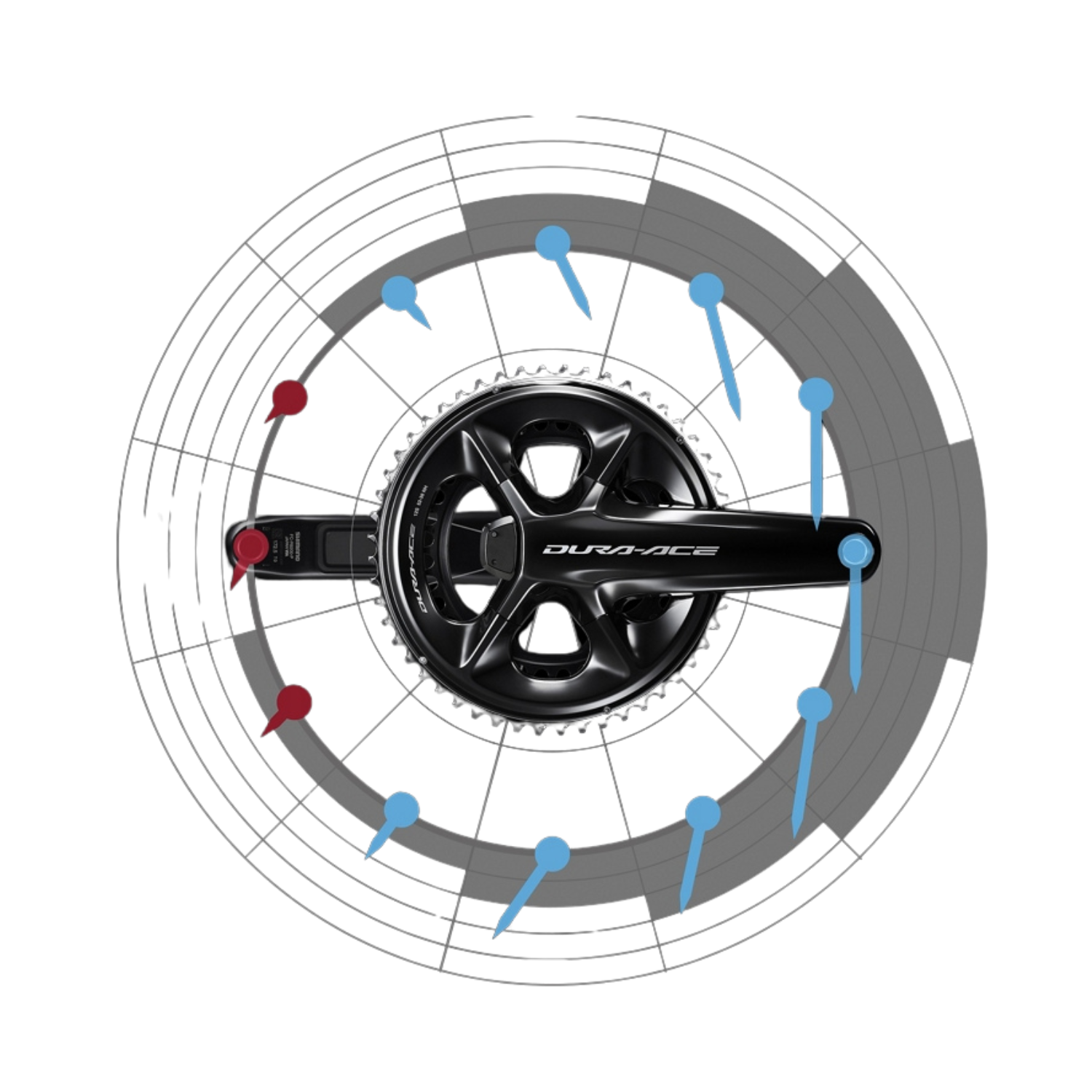 パーツ SHIMANO DURA-ACE FC-R9200-P Shimano シマノ FC-R9200-P ギアなし デュラエース DURA-ACE