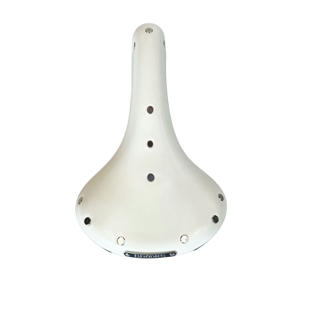 Brooks England B17 | LTD White Leather Saddle - La Bicicletta Toronto