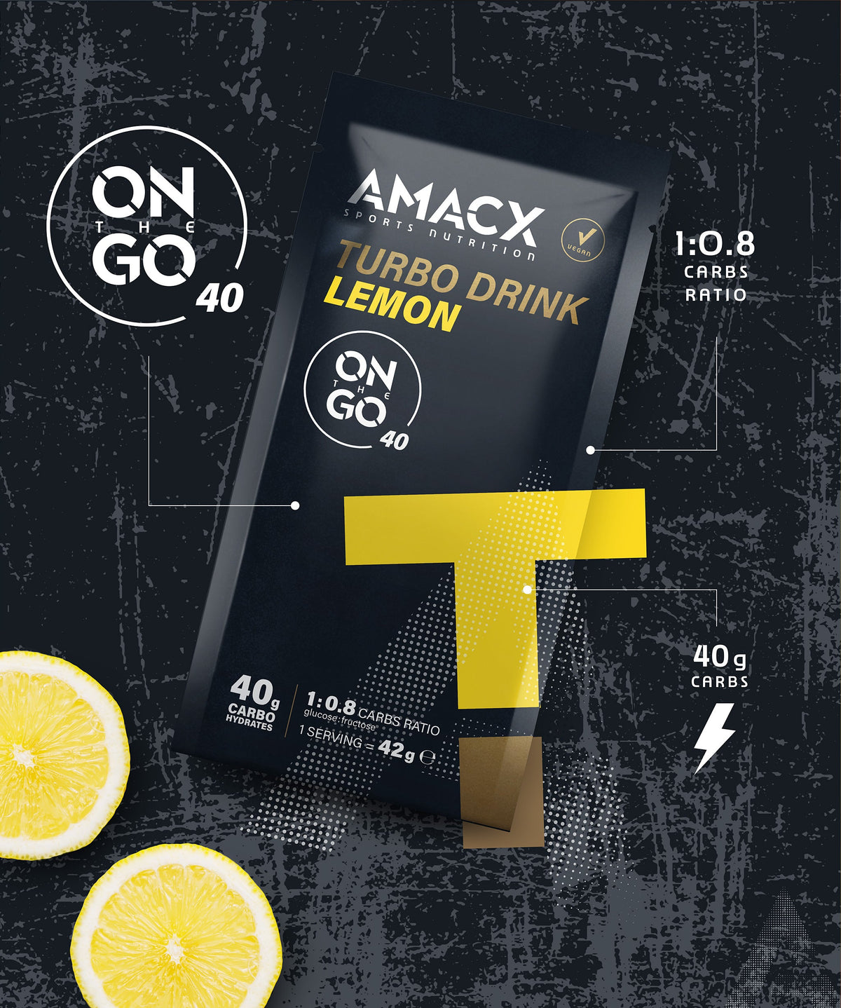 Amacx Turbo Drink On The Go Lemon