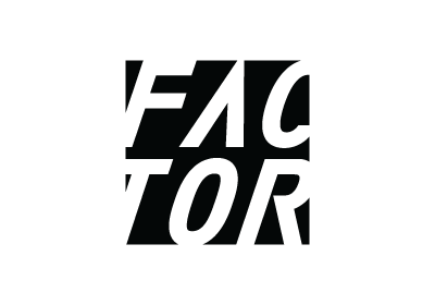 Factor Logo Black on White