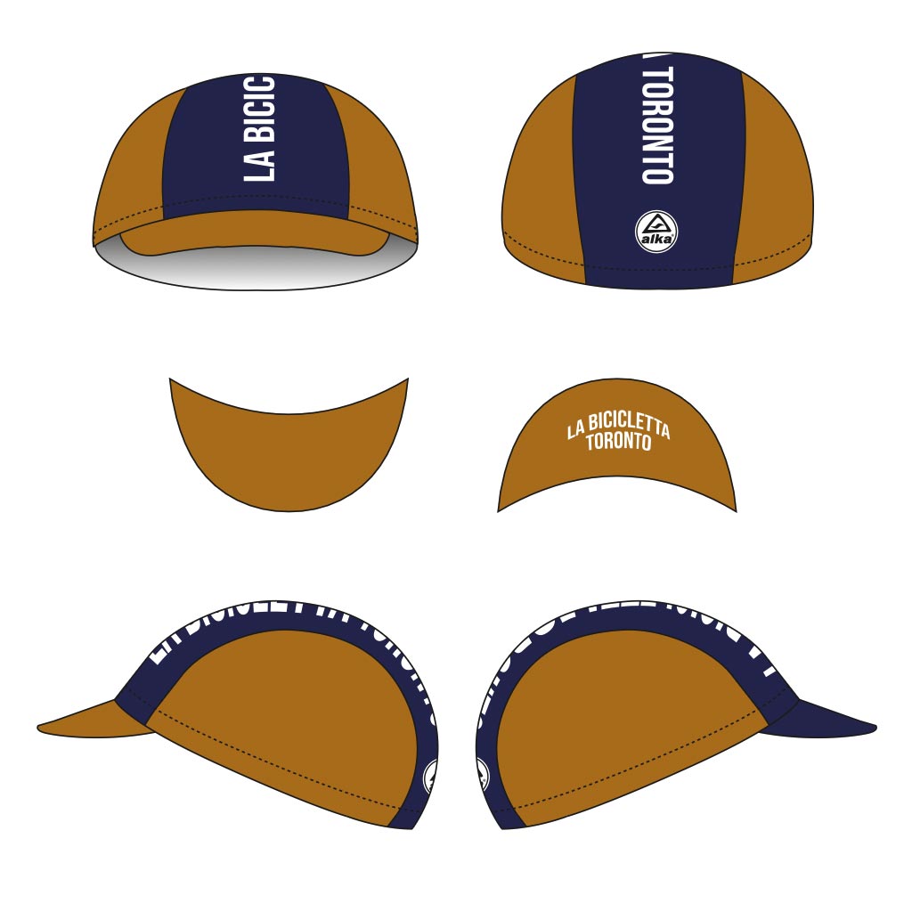 La Bicicletta Toronto Vintage Cycling Cap Molteni