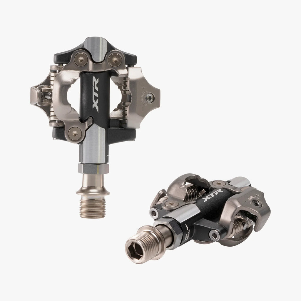 シマノ XTR PD-M9100 オマケPOCKET PEDALS Shimano XTR PD-M9100 Pedals SPD - La Bicicletta Toronto