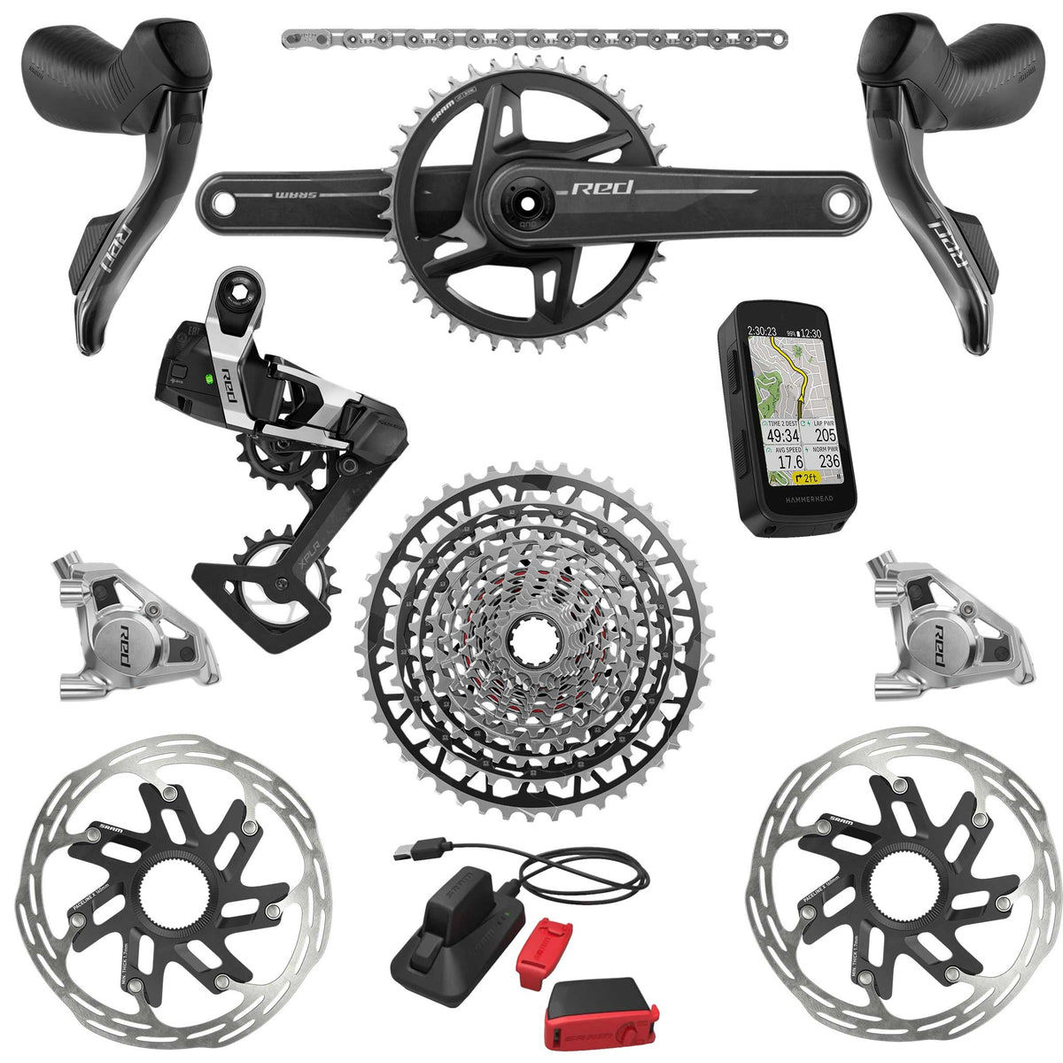 Sram Red E1 XPLR Groupset