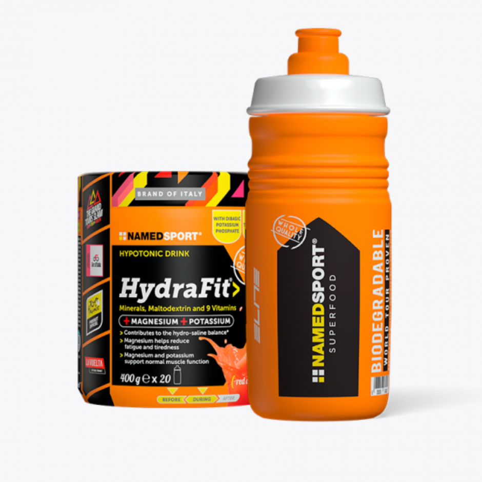 NamedSport HydraFit 400g + free Bottle