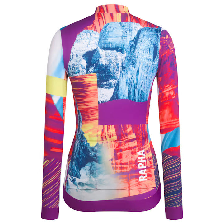 Rapha Women&#39;s Pro Team Training LS Jersey Collage Collection