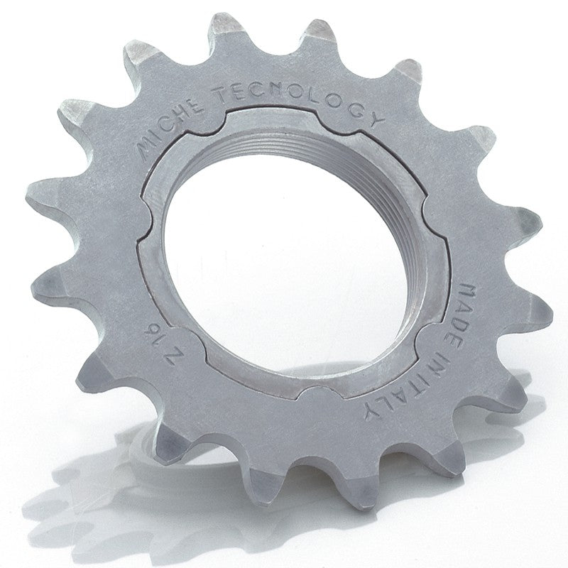 Miche track cog support with cog